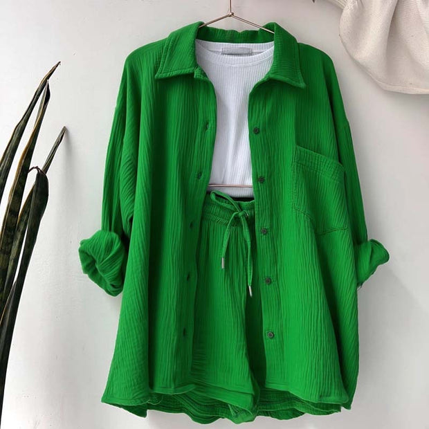 Women Shorts Set