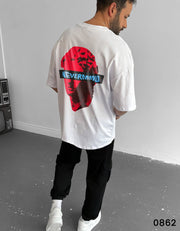 Nevermind T-Shirt White - Oversize