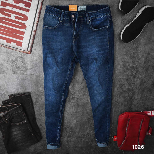 Dark Blue Stretchable Jeans - 1026