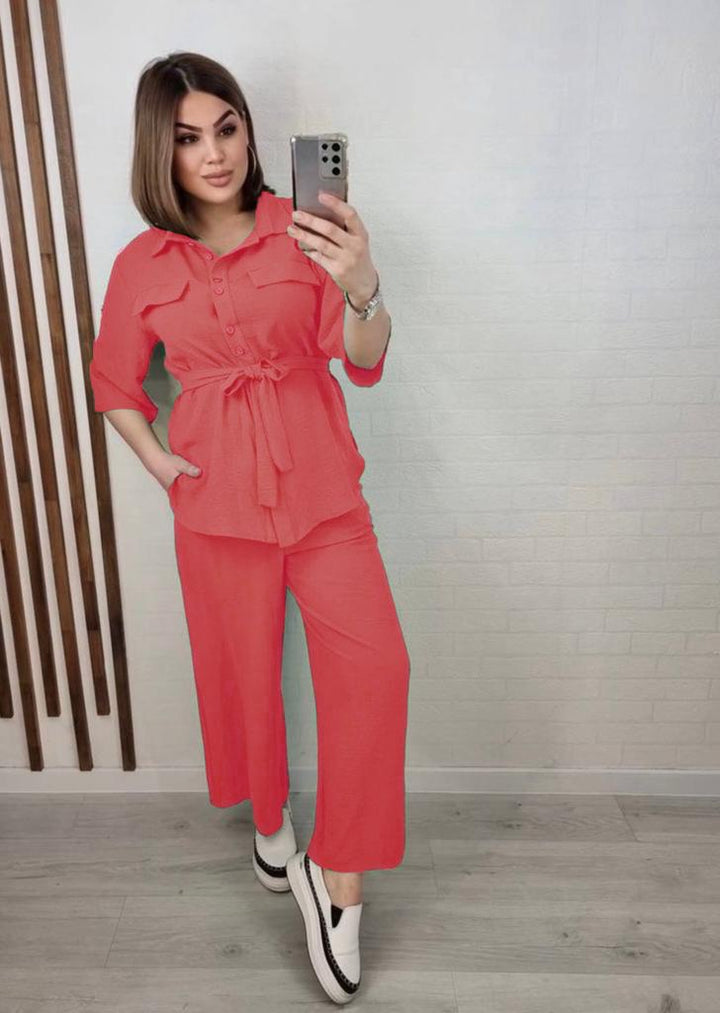 Women Belt Co-ord Sets