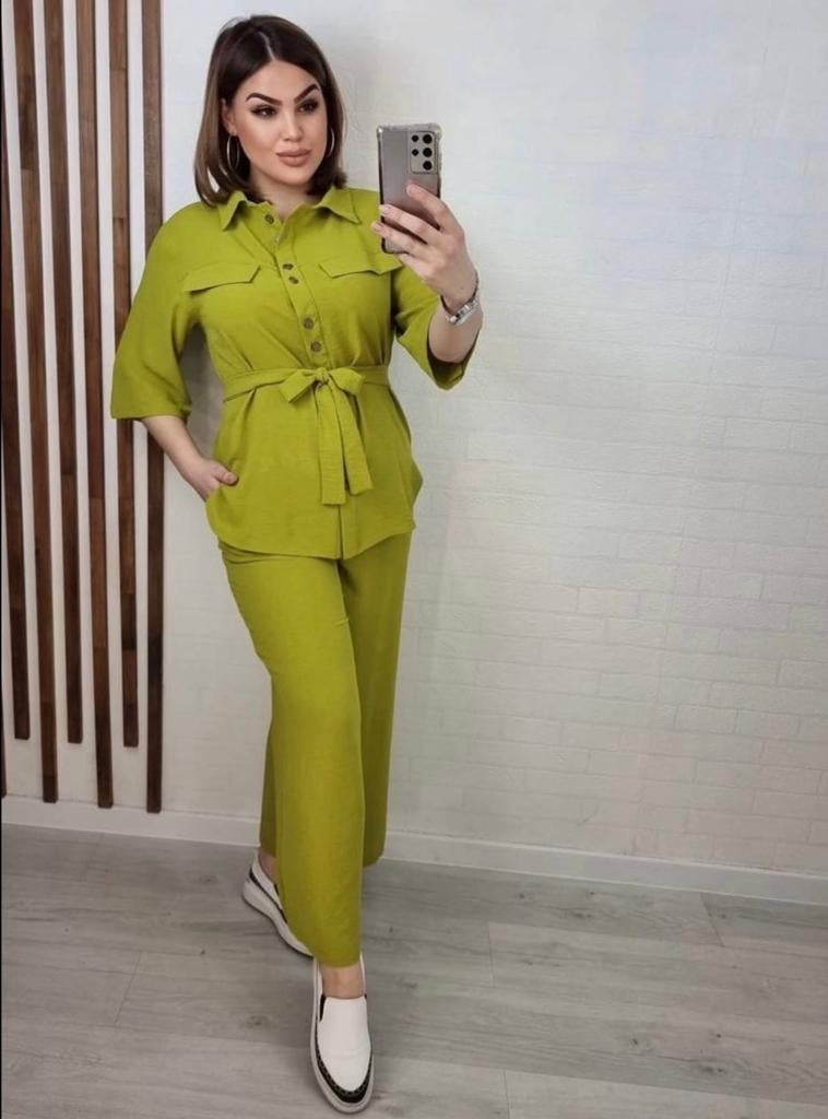 Women Belt Co-ord Sets
