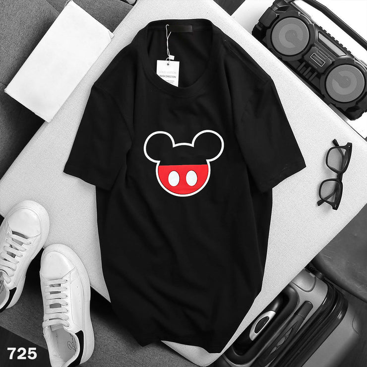 Mickey Men's T-Shirt Black - Slim Fit