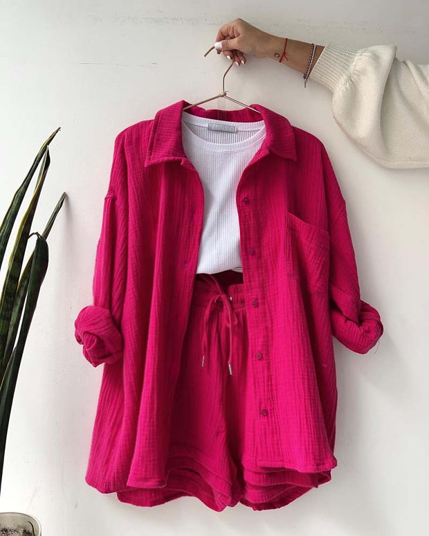 Women Shorts Set