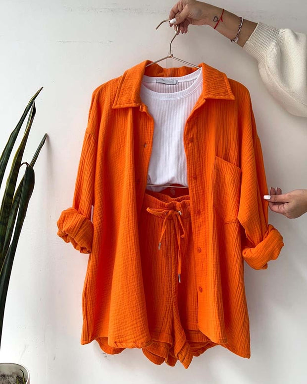 Women Shorts Set