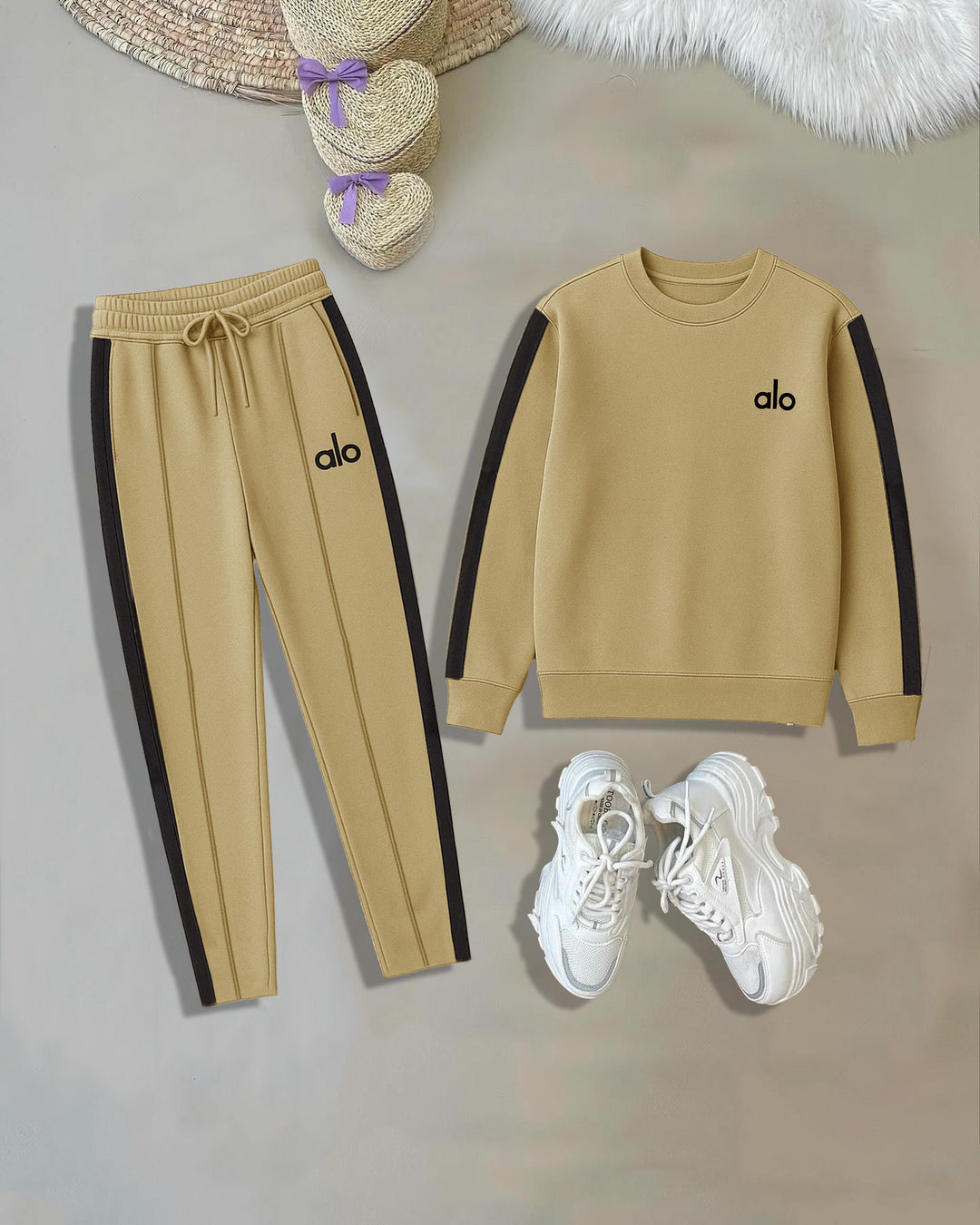 Women Stripe Co-ord Set - UAE