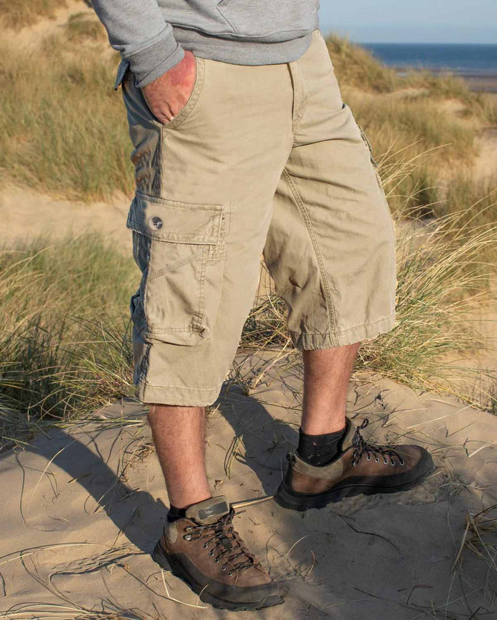 Men Combat Cargo Shorts - 3 Quarter