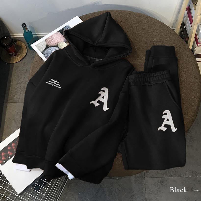 Men Fleece Alpha Co-ord Set - New Arrival
