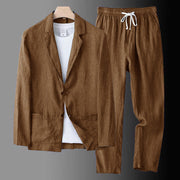 Linen Blazer Sets - Summer Premium