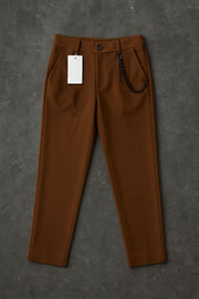 Men Cropped Chino Pants - Premium Collection