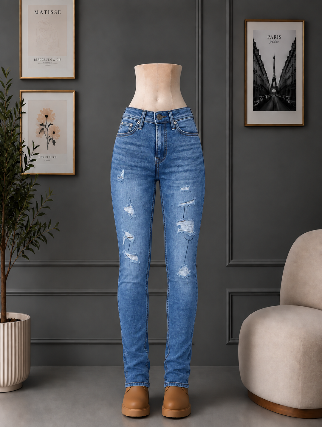 Women Ripped Skinny Fit - New Arrival