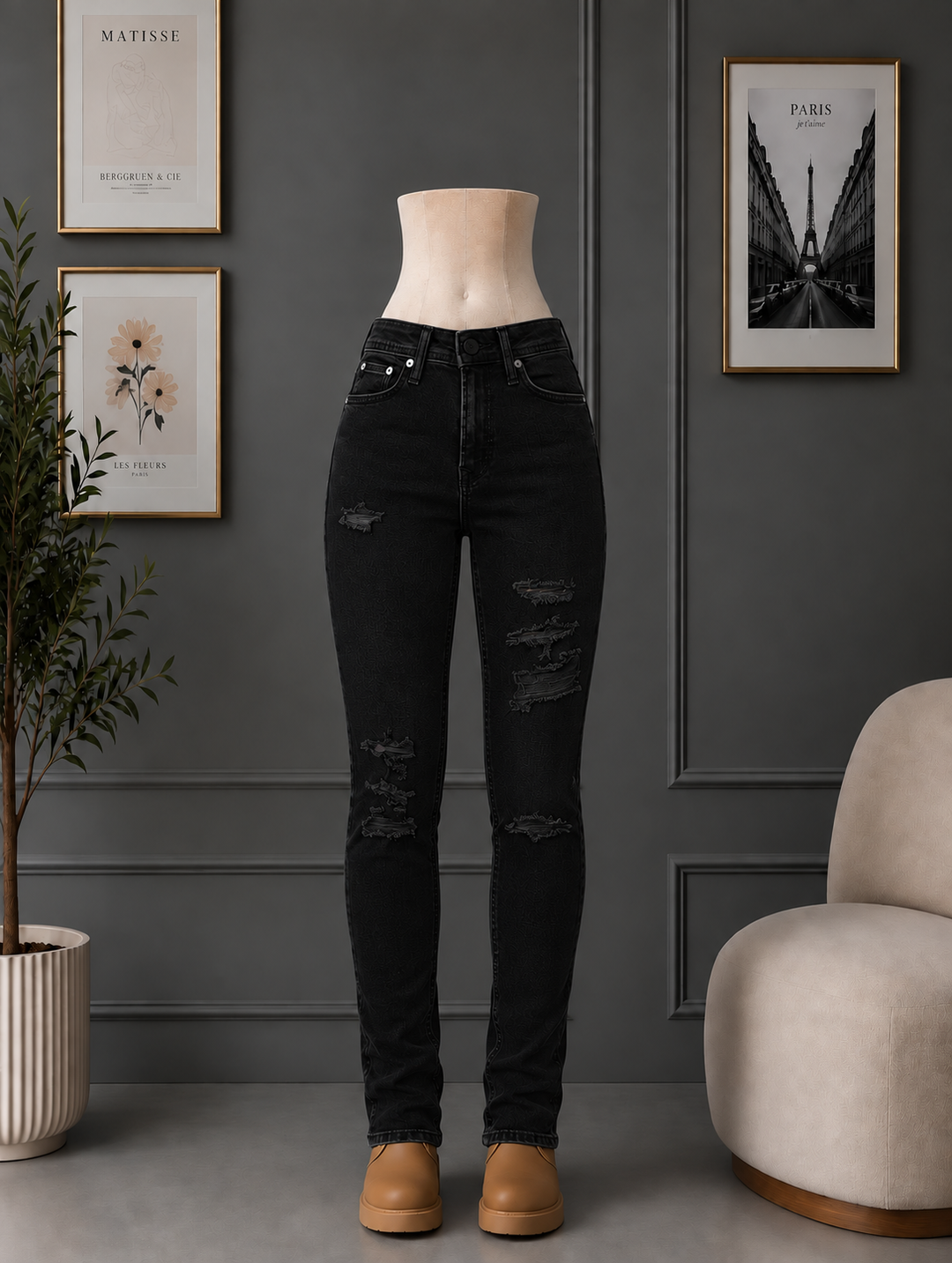 Women Ripped Skinny Fit - New Arrival