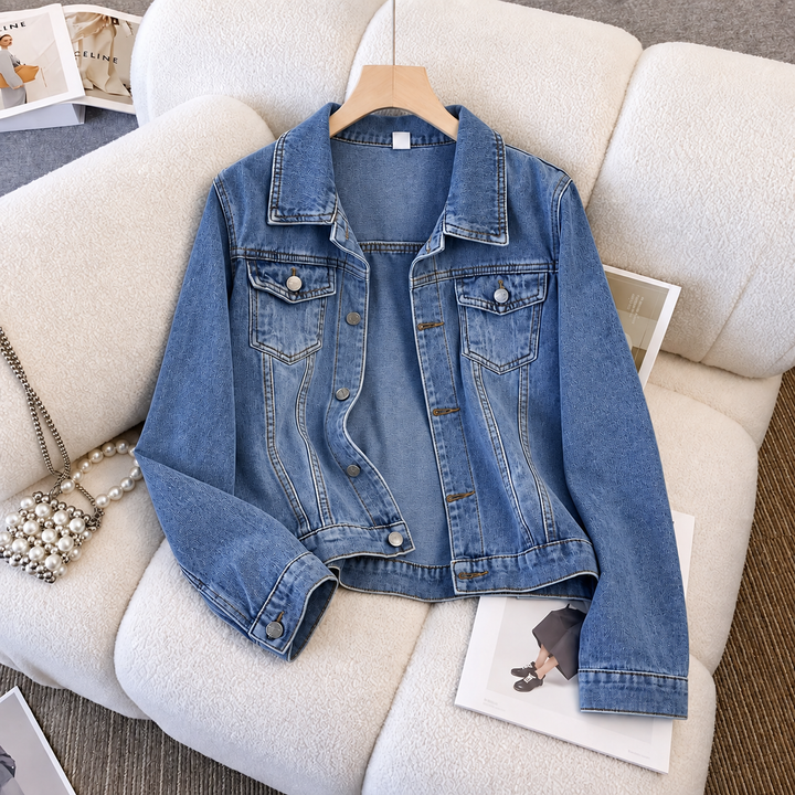 Women Denim Jacket - Qatar