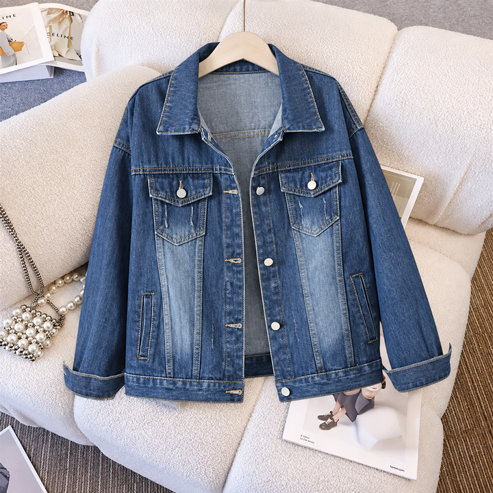 Women Denim Jacket - Qatar