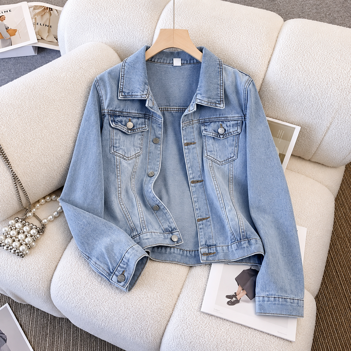 Women Denim Jacket - Qatar
