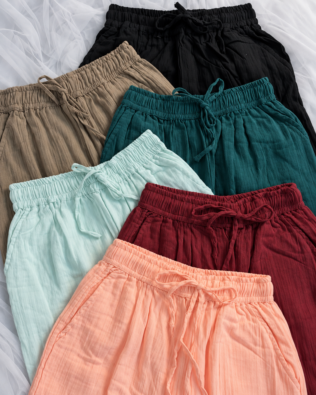 Waffle Cotton Pants - Summer Edition (Qatar)