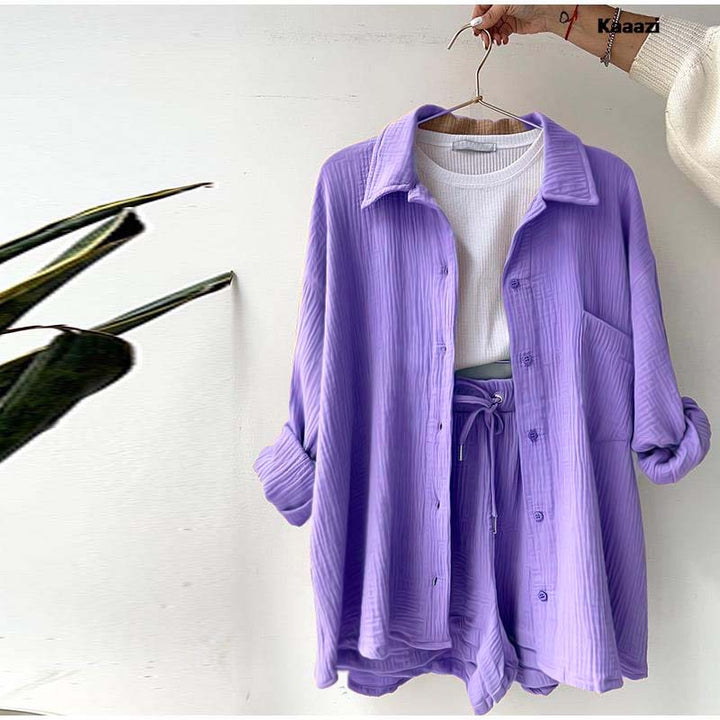 Women Shorts Set