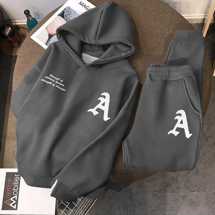 Men Fleece Alpha Co-ord Set - New Arrival
