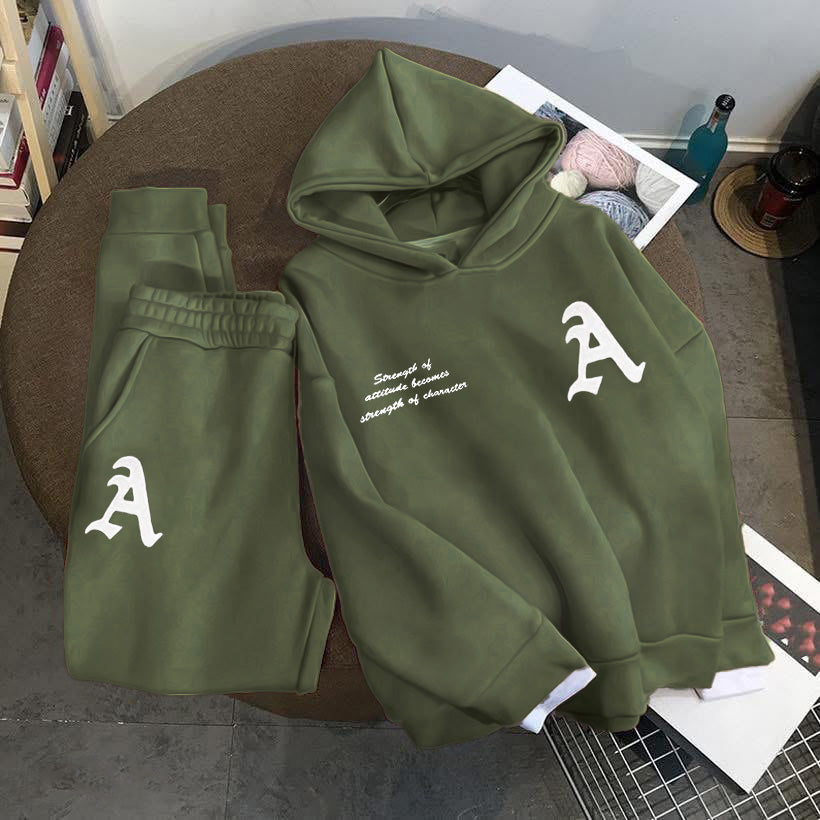 Men Fleece Alpha Co-ord Set - New Arrival