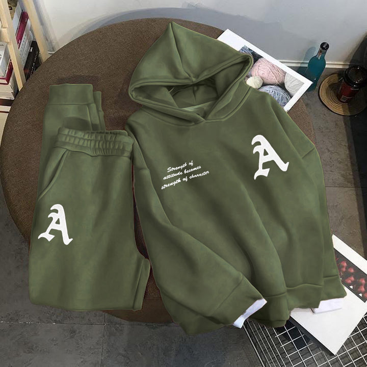 Men Fleece Alpha Co-ord Set - New Arrival