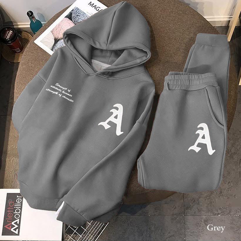 Men Fleece Alpha Co-ord Set - New Arrival