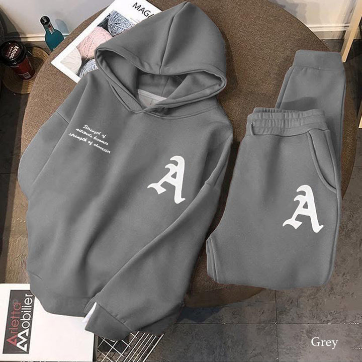 Men Fleece Alpha Co-ord Set - New Arrival