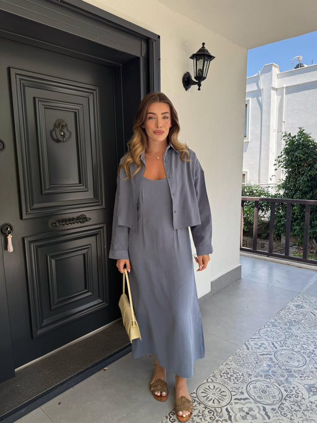 Women Dual Tensel Dress