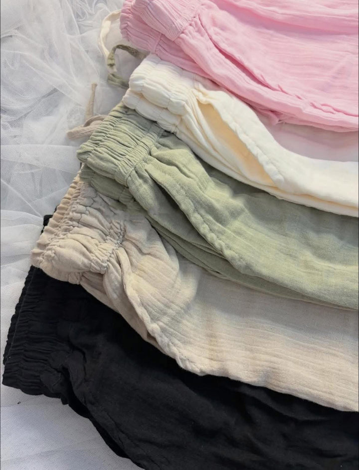 Waffle Cotton Pants - Summer Edition (UAE)