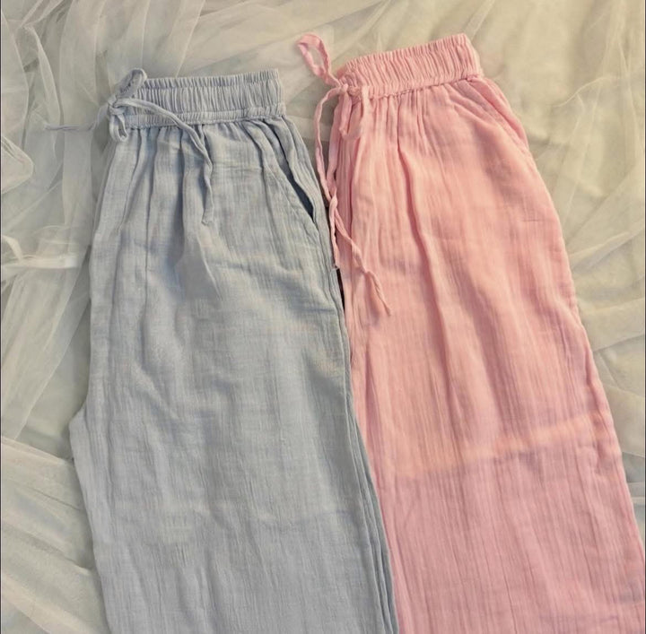 Waffle Cotton Pants - Summer Edition (UAE)