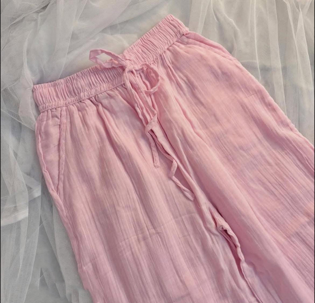 Waffle Cotton Pants - Summer Edition (UAE)