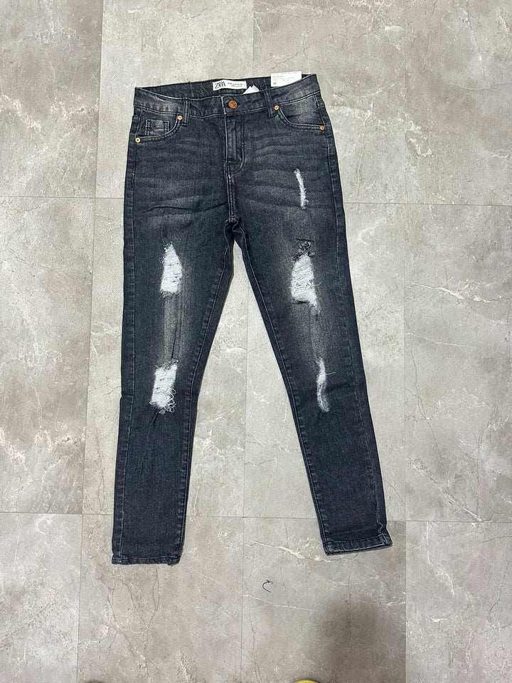 Women Ripped Jeans Slim-Fit 1181