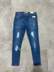 Women Ripped Jeans Slim-Fit 1181