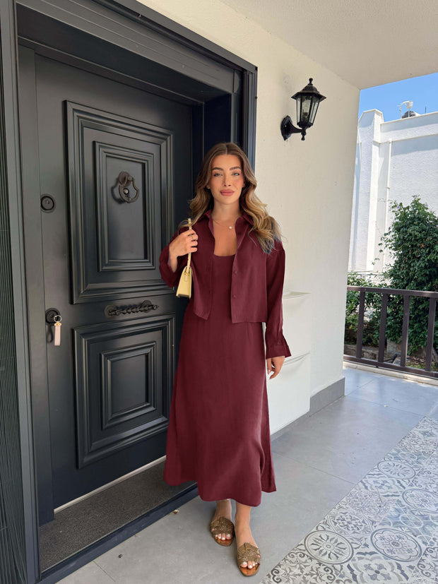 Women Dual Tensel Dress