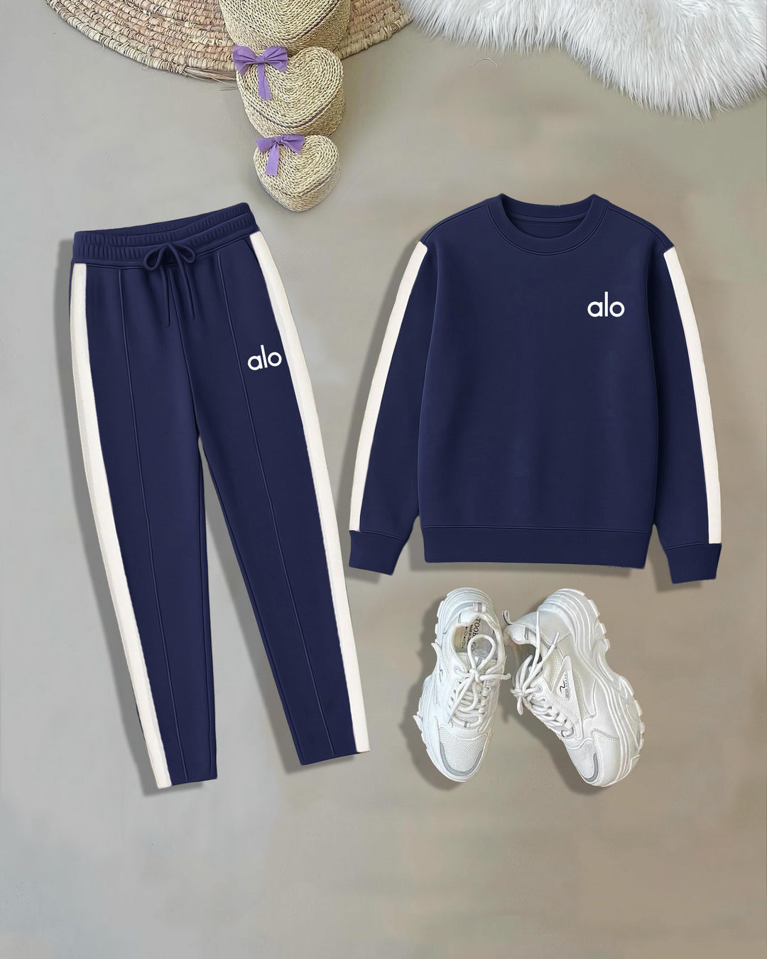 Women Stripe Co-ord Set - UAE