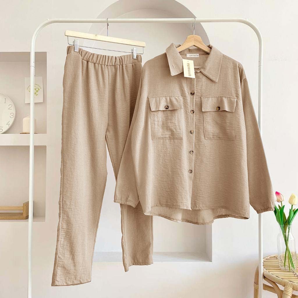 Neutral Colors Comfy Co-ord Sets