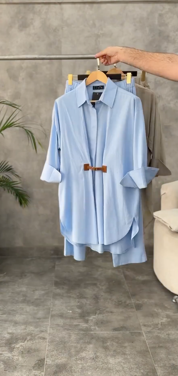 Elegant Arabic Kimono Co-ord Set - Limited