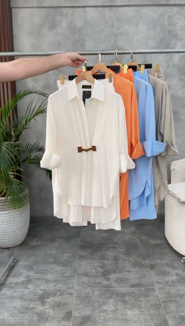 Elegant Arabic Kimono Co-ord Set - Limited
