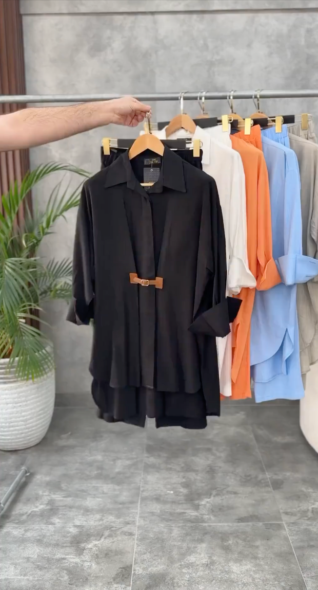 Elegant Arabic Kimono Co-ord Set - Limited