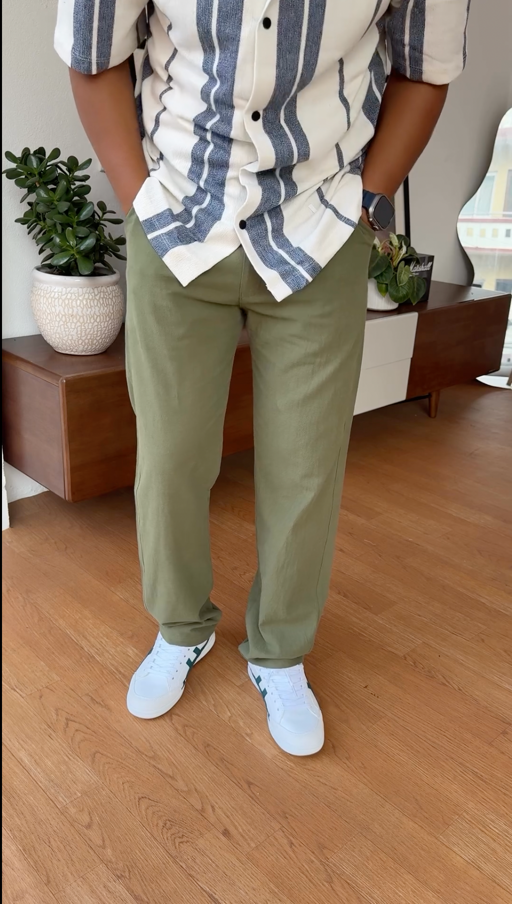 Men Linen Trouser