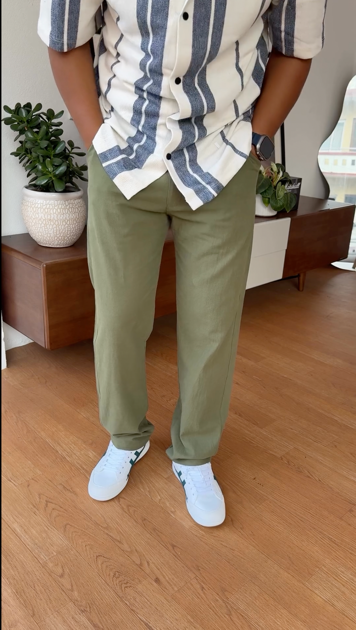 Men Linen Trouser