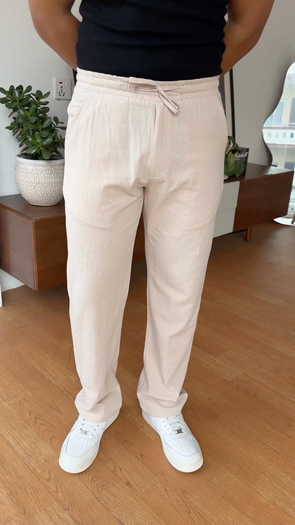 Men Linen Trouser
