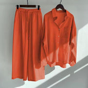 Women Basic Linen Sets