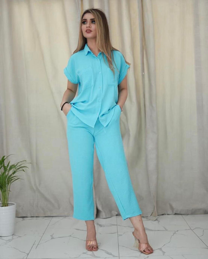 Half Sleeve Basic Co-ord Set