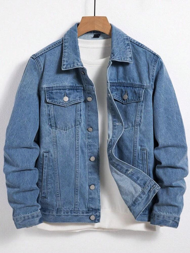Men Denim Jacket - UAE