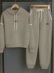 Women Alo Lace Hoodie Set - New Arrival