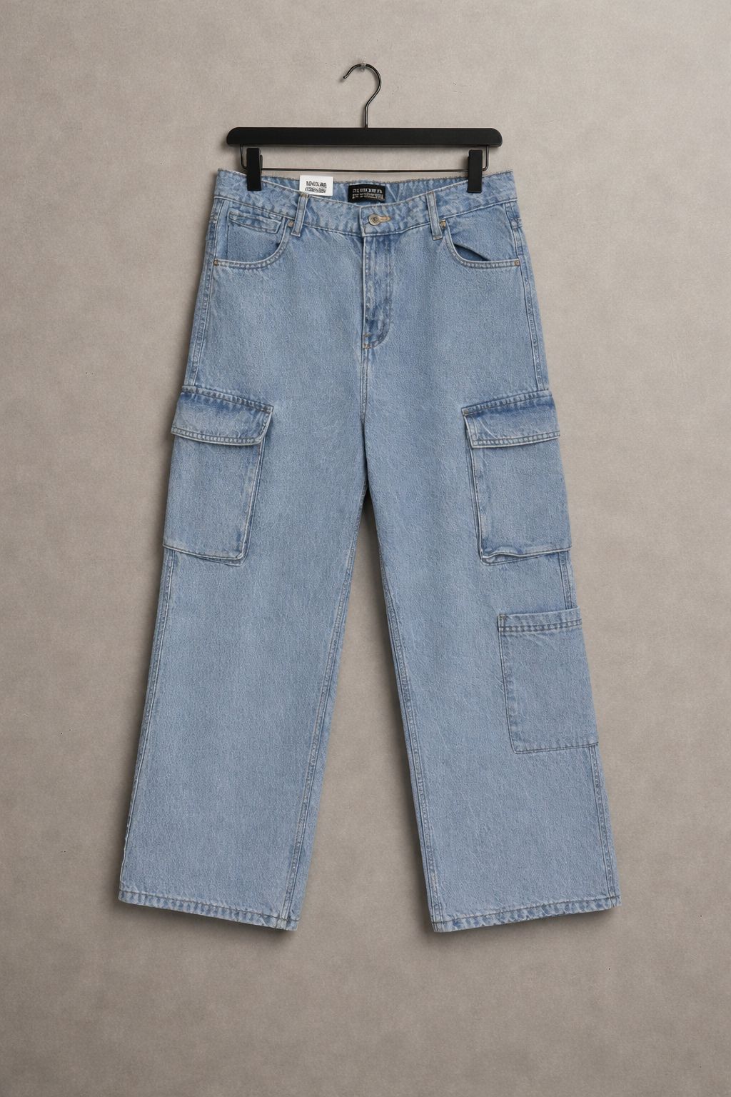 Women Wide Leg Cargo Jeans