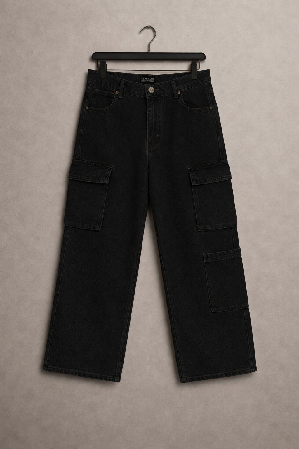 Women Wide Leg Cargo Jeans