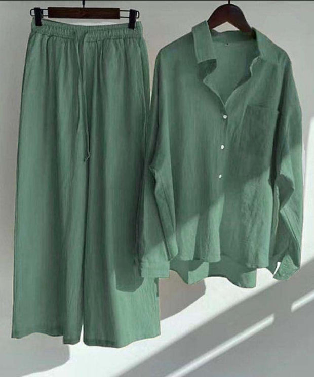 Women Basic Linen Sets
