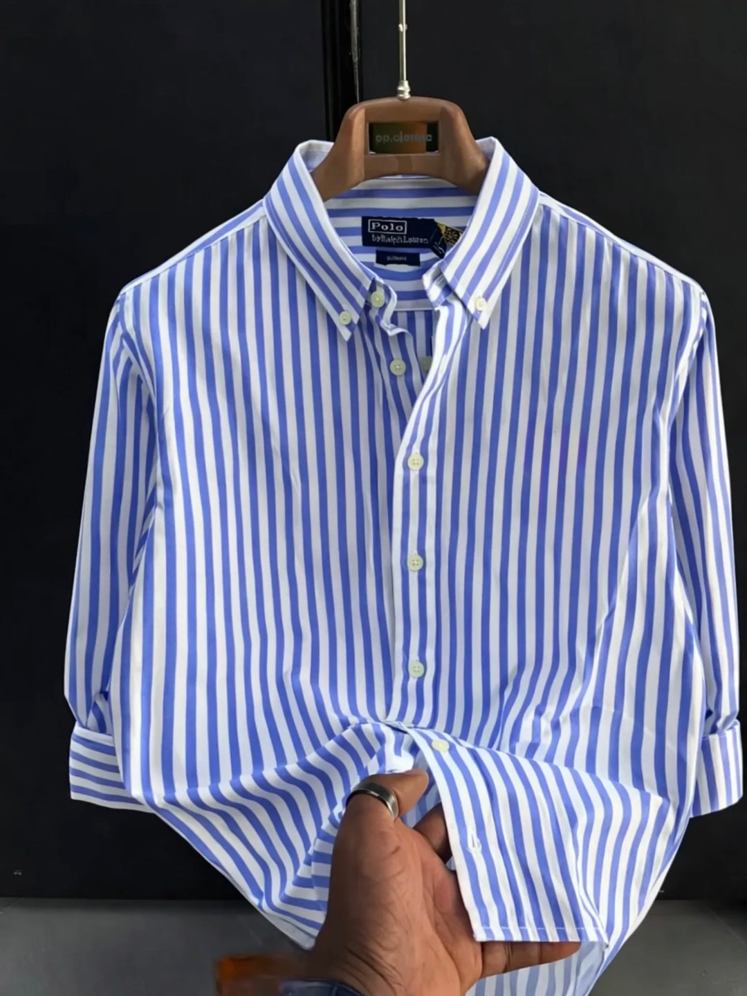Exclusive Stripe Linen Shirt
