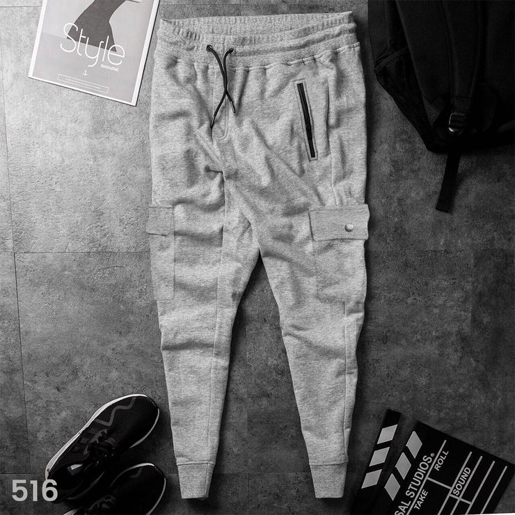 5 Pocket Terry Trouser - Grey