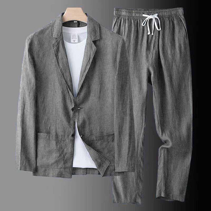 Linen Blazer Sets - Summer Premium